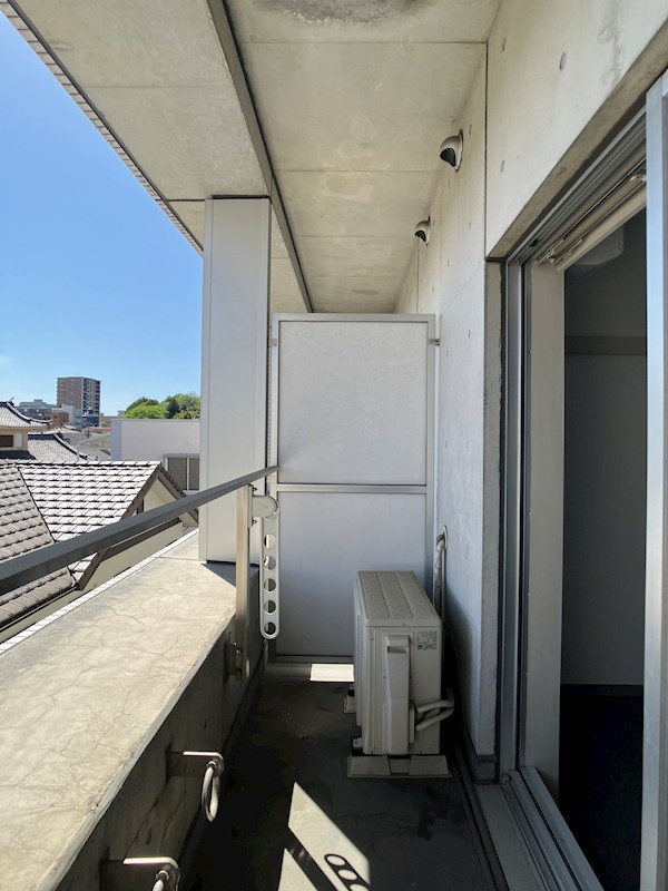 久保井マンション ベランダ