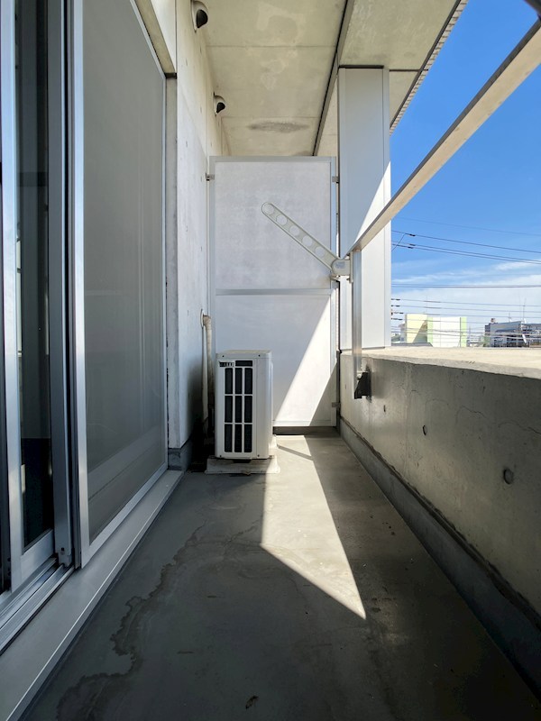 久保井マンション ベランダ