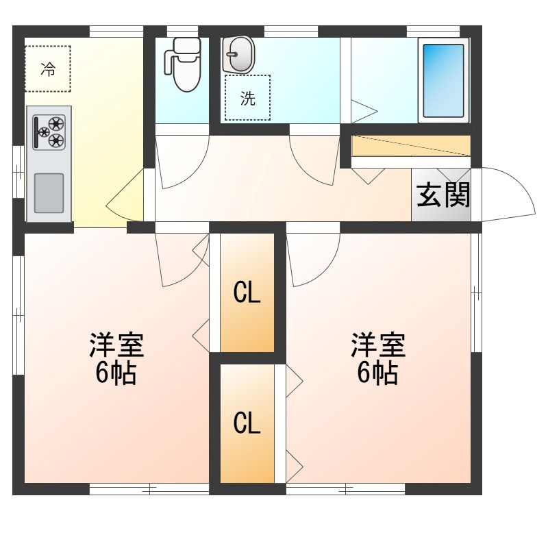 烏山住宅 間取り