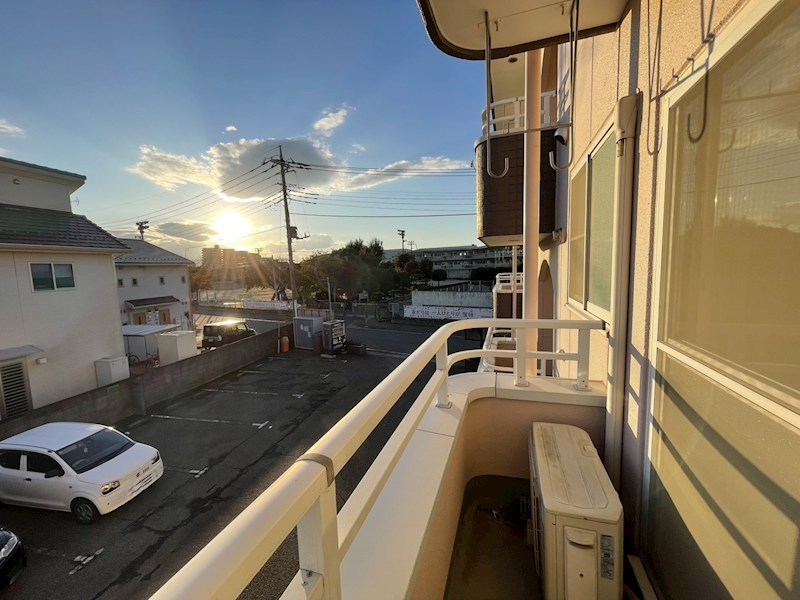 第８ヤマナカビレッジ ベランダ