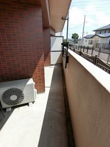 中今泉ヴィラージュマンション ベランダ