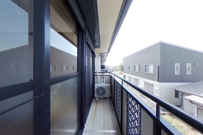 エクセラン佐藤　A棟 ベランダ