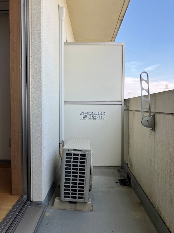 大島マンション7 ベランダ