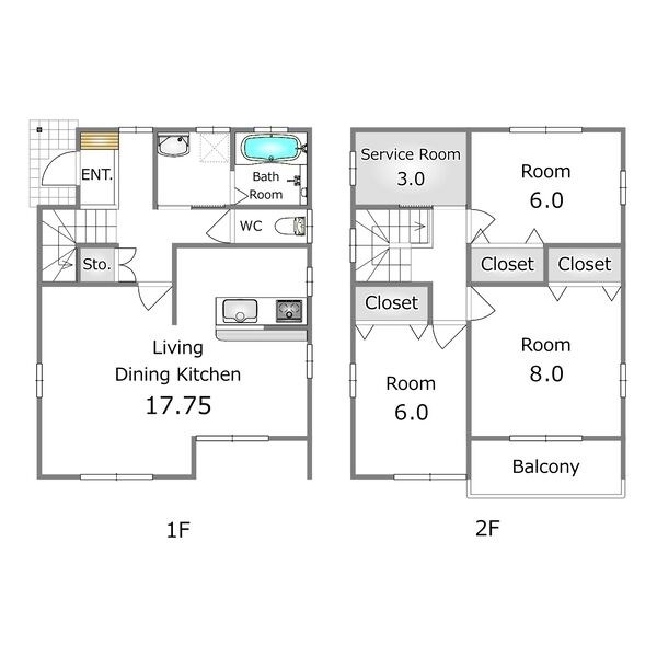 下岡本戸建第6期 間取り