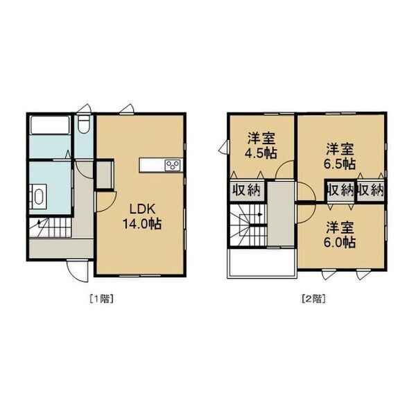 今泉町戸建て 間取り