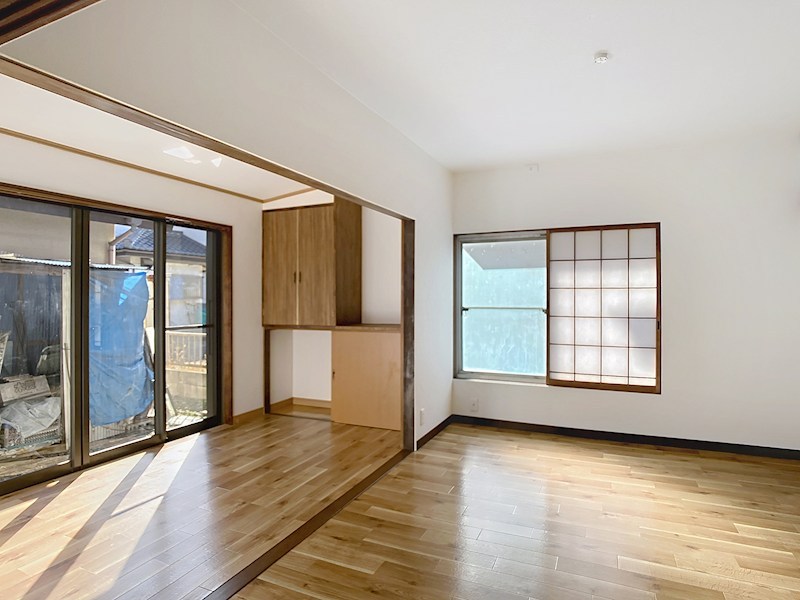 上古山貸家 リビング