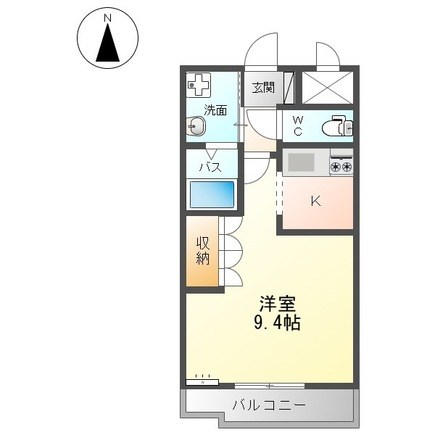 ブリリアントジェネレーションⅡ 205号室 間取り