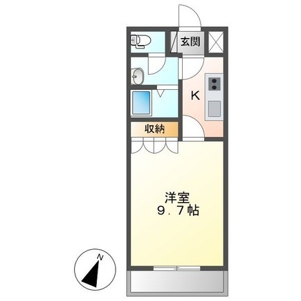 ハート・オブ・クレイドル 202号室 間取り