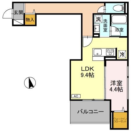 TORISIAS宿郷 103号室 間取り
