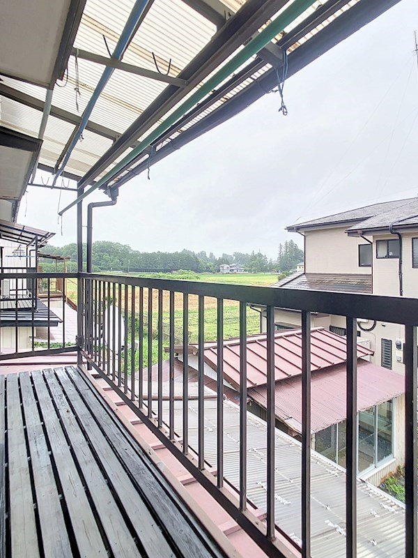 市貝町住宅1 ベランダ
