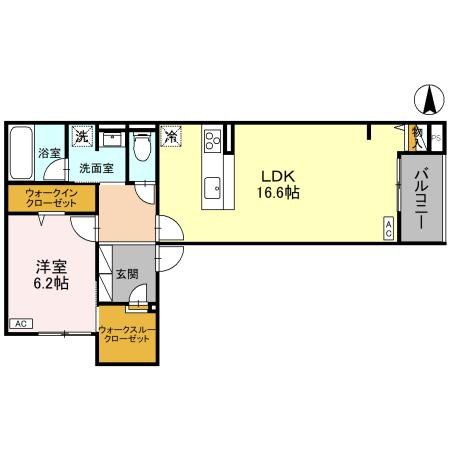 TORISIAS東宿郷 303号室 間取り