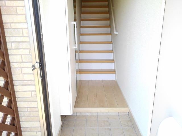 ヴィラ・大堀端Ｃ 玄関