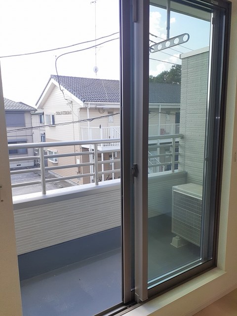 ベルアムールＢ ベランダ