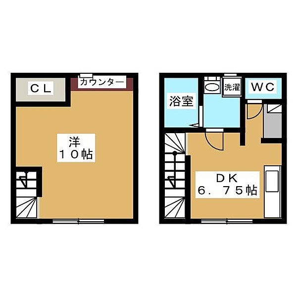 ｅｃｏ，ｈｏｕｓｅ向日葵 102号室 間取り