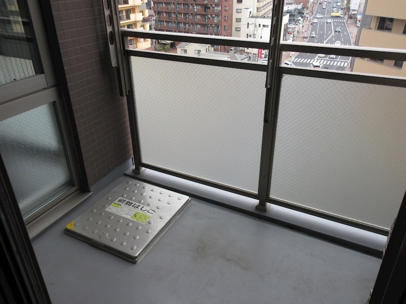 ビュー雷神Ⅲ ベランダ