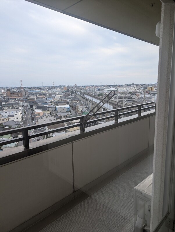 ガーデンコート簗瀬 ベランダ