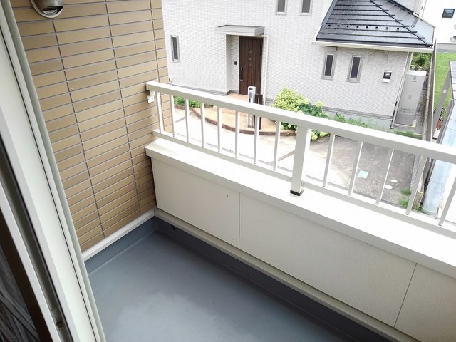 ラフレシールＢ ベランダ