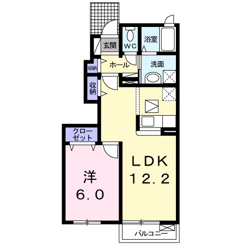 エレヴァートピアＣ 103号室 間取り