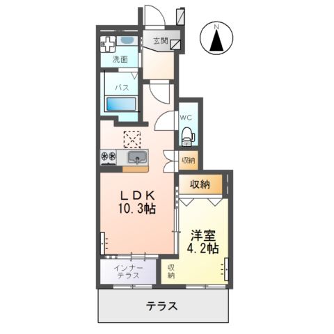 ライブコア佐野 間取り
