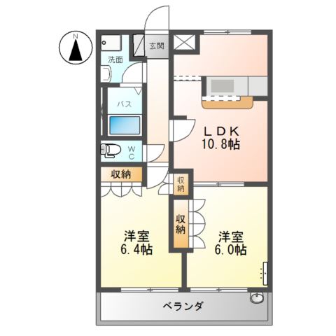 グランシャリオ高萩 間取り