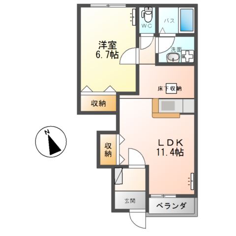 フェリーチェ・カーサ 間取り