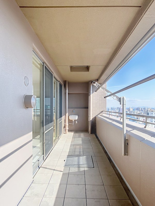 ナイスロイヤルタワー宇都宮中央 ベランダ