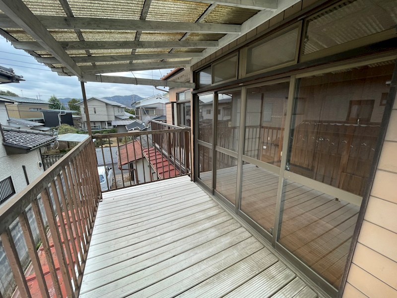 栃木市戸建 ベランダ