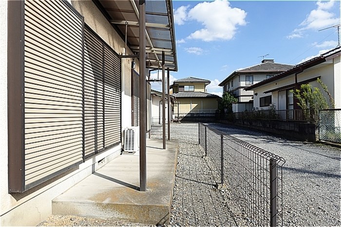 小松貸家1 ベランダ