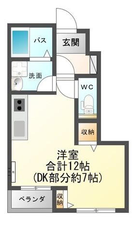 パンション岩曽 間取り図