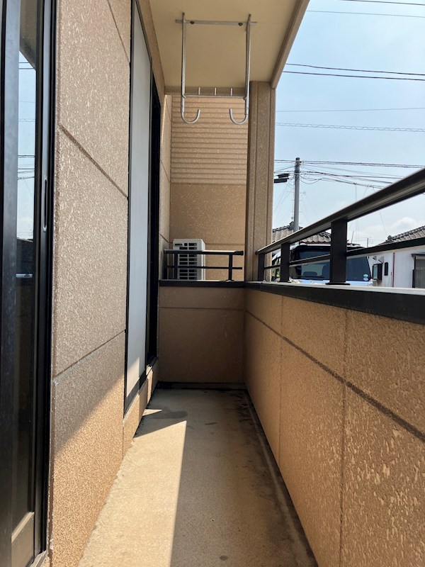 田崎ハイツ ベランダ