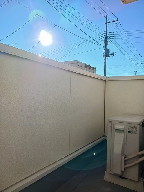 プラシードＣ ベランダ