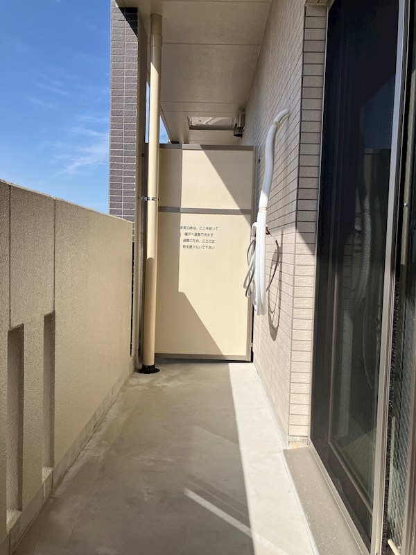 ラミューズ宇都宮ウエスト ベランダ