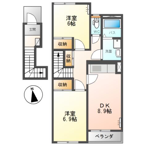 サンライズⅡ 間取り