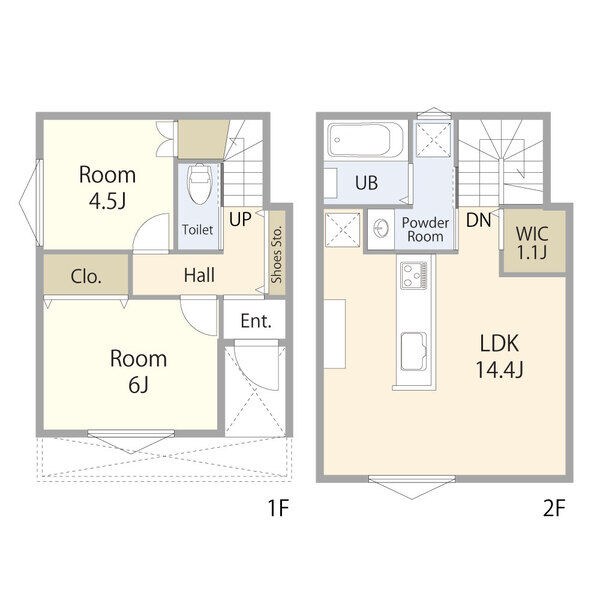 仮)江曽島本町戸建 間取り