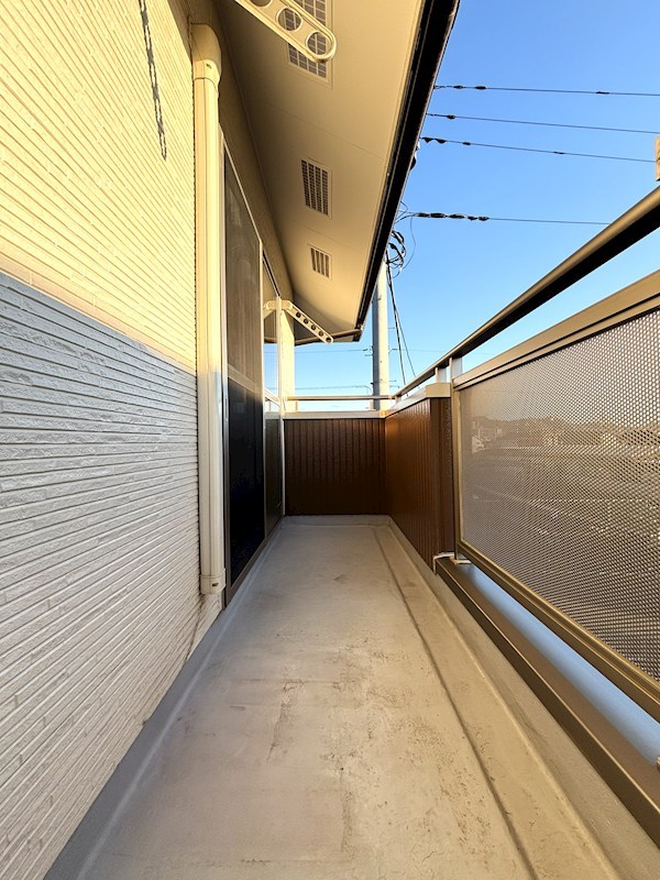 アンソレイエ　B ベランダ