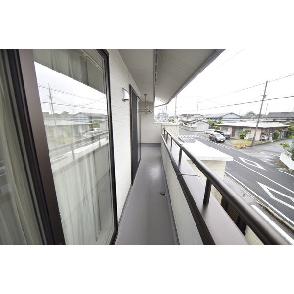 細谷町ガレージ付き住宅 ベランダ