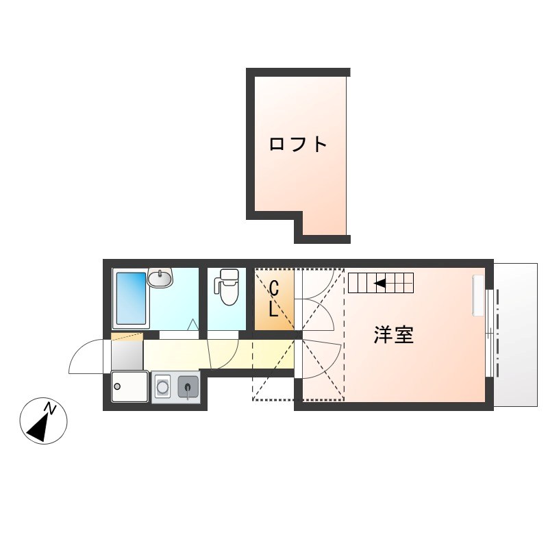 東武宇都宮レジデンス 104号室 間取り