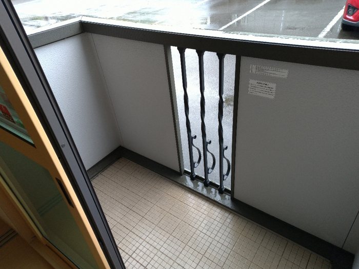 アルカディアD ベランダ