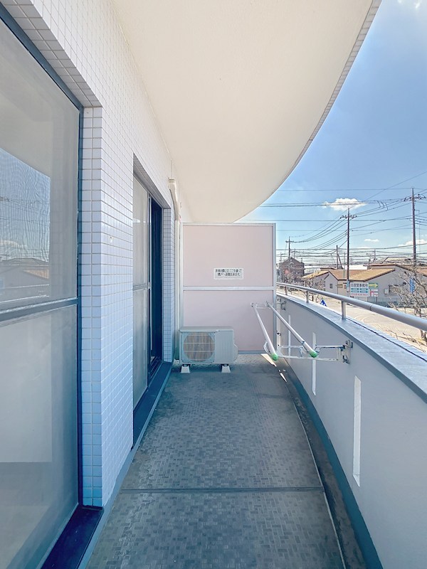 プレステージ簗瀬 ベランダ