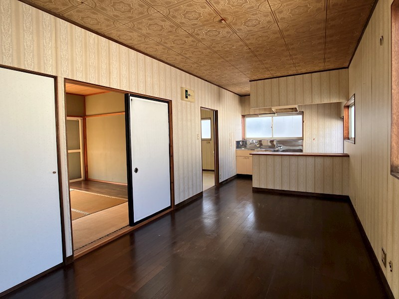 野沢町貸家 リビング