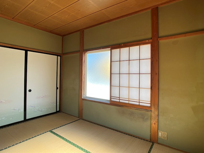 野沢町貸家 ベッドルーム