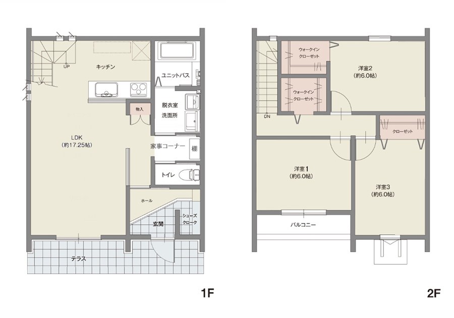 クリザンテームC棟 間取り