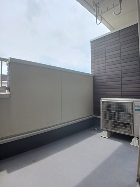 エレヴァ―トピアＤ ベランダ