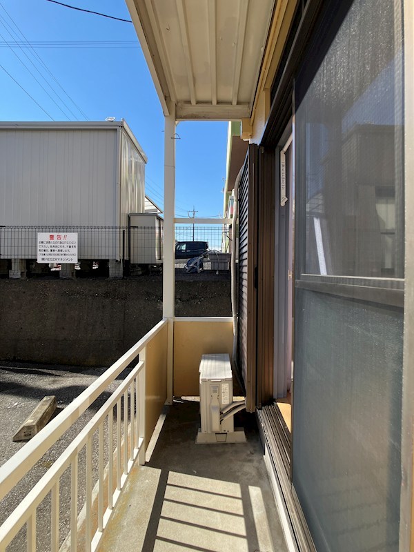 シャンポワールA ベランダ