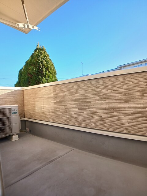 グリシーヌＢ ベランダ