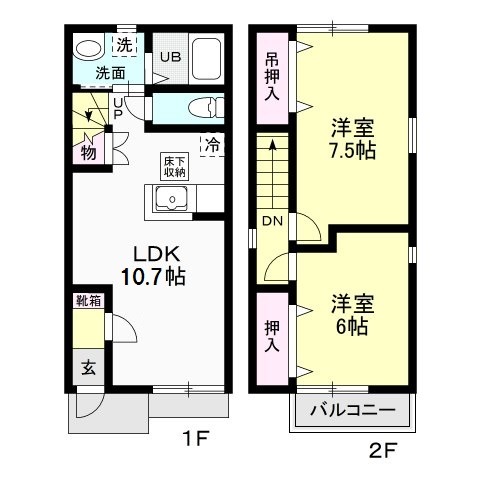 ｍｏｌｌｅ　ｄｏｍｕｓ（モッレドムス） 105号室 間取り