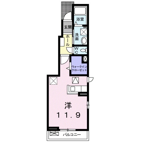 メゾン・ド・本郷 101号室 間取り