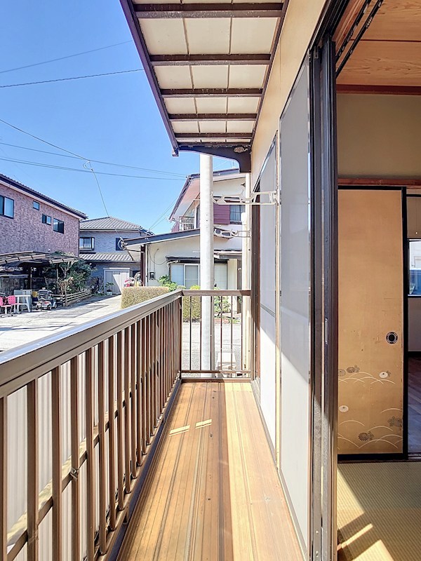 メゾンリーベD ベランダ