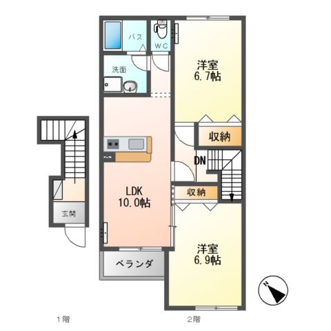 フェールプリエ 間取り