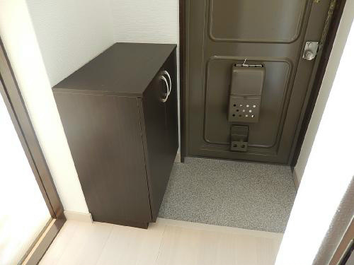 アワノハイツ 玄関